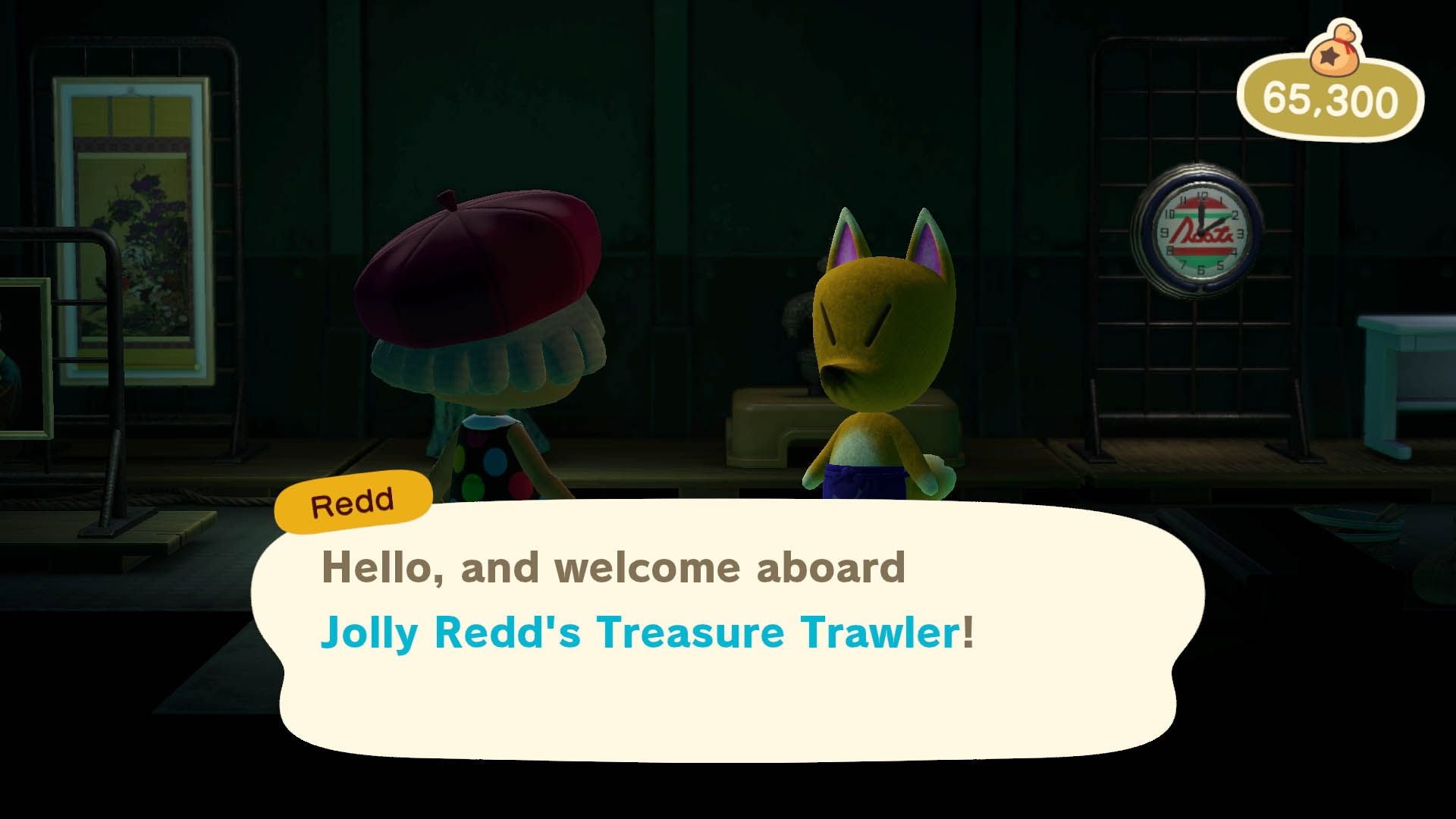 Animal Crossing Redd When does Redd's ship visit and how to open the
